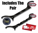 New Gb Gardner Bender Lnw-kit 2PC Locknut Wrench & Inch Loosen / Tighten. Fixed Price $12.10.
