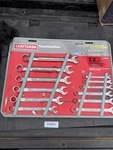 Sears Craftsman Usa 12PC Metric Combination Wrench Set 47047 12PT 7MM-18MM. Fixed Price $99.00.