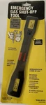 Earthquake Emergency Gas Valve Shut-off Tool Plumbing Wrench Zinc Plated Steel. Fixed Price $8.60.
