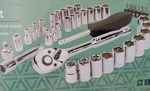 Blue Ridge Tools 41 Pc Mechanics 3/8" Socket Wrench Set+bits Automotive Repairs. Fixed Price $39.90.