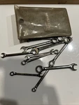 Vintage Craftsman Usa 9 44777 10PC Metric Combination Ignition Wrench Set. Fixed Price $26.00.