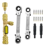 Valve Core Remover Installer Tool & Hvac Service Wrench With Hex Bit Adapter Kit. Fixed Price $19.55.