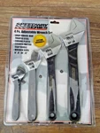 Vintage Speedway Series Adjustable Set 6" 8" 10" 12" Of 4 Wrenches. Fixed Price $34.50.