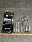 Vintage Craftsman Va Series Sae + 1 Pc Combination Wrench Set Usa 9 4462. Fixed Price $35.00.