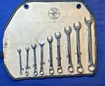 Klein Tools Usa Made (rare) 68402 9PC Sae 1/4" 3/4" Combination Wrench Set. Fixed Price $59.95.