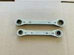 Mac Tools Pc 12 Point Ratcheting Box Wrenches RW2022-2 & RW2428-2. Fixed Price $23.65.