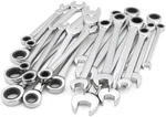 Craftsman 20 Piece Ratcheting Wrench Set Metric Mm Standard Sae Combination New. Fixed Price $137.99.