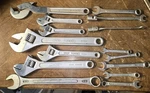 Lot Of 15 Adjustable Crescent Wrenches Combination Flex. Fixed Price $39.75.