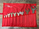 New V8 Tools 8109 Piece Metric Super Thin Wrench Set. Fixed Price $55.93.
