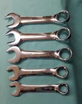 Lot Of 5 Eastman Tools Stubby Combination Wrenches Superkrome Series 7/16 3/4. Fixed Price $19.95.