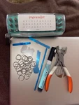 Impressart Juniper Lower Case Letter 3MM Metal Stamps SC1320AM Set 33PCS. Fixed Price $65.00.