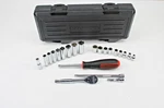 Gearwrench 22 Pc. 1/4" Drive 6 & 12 Pt Standard Deep Mechanics Tool Set Metric. Fixed Price $44.99.