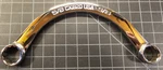 Snap-on Tools CX1820 12PT Half Moon Box End Wrench Sae 5/8" & 9/16" Usa New. Fixed Price $38.95.