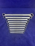 Craftsman Sae Double Box End Wrench Set Point 10PC Vvseries 1/4" - Usa. Fixed Price $215.00.