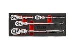 Ares 42040 Flex Head Set 4PIECE 72TOOTH Premium Chrome Va.... Fixed Price $173.60.