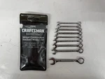 Craftsman Midget Combination Wrench Set Near Complete Missing 3/8. Fixed Price $29.99.