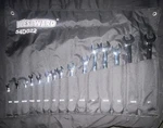 Westward 54DG22 Ratcheting Wrench Set, Sae, 1/4 To Head Sizes, 15-PIECE. Fixed Price $200.00.