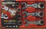Danaher 9570 Pc. Sae Stubby Flex Gear Wrench Set 3/8" To 3/4". Fixed Price $159.95.