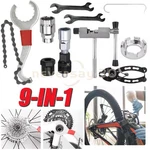 9PCS Bike Repair Tool Kit Crank Chain Cutter Extractor Bracket Freewheel Puller. Fixed Price $12.58.