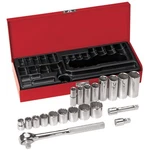 Klein Tools 20 Piece 3 8 Inch Drive Socket Wrench Set With Metal Box. Fixed Price $92.79.