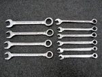 Vintage Craftsman 10PC Metric Ignition Combination Wrench Set Made Usa. Fixed Price $27.95.