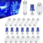 24 Pcs Led Combination Kit, Interior Light Replacement Bulb Blue. Fixed Price $12.99.