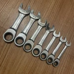 Crescent Crv Stubby Ratcheting Combination Wrench 7PC Set 5/16 To 11/16. Fixed Price $44.99.