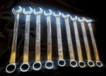 Snap-on Tools 12-POINT Metric Standard Combination Wrench Set 9PC Usa. Fixed Price $295.95.
