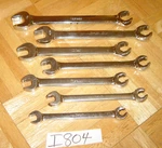 Snap-on Tools 7 Piece Sae. Open End Flare Nut Wrench Set RXS605B + 2 Extras. Fixed Price $265.00.