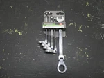 Pittsburgh Pro 5-PC Flex Head Combowrench Set Sae. Fixed Price $25.00.