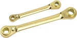 True Mechanic 2-PIECE 10-IN-1 Reversible Ratcheting Box Wrench Set, Double. Fixed Price $61.92.