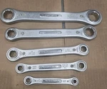 Vintage Sears Craftsman 9-4388 5 Piece Ratchet Box Wrench Set Usa. Fixed Price $32.95.
