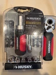 ***husky 40-PIECE Stubby Tool Set Adjustable***. Fixed Price $30.00.