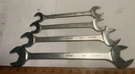 Bonney 4 Pc Open End Wrench Set 20MM To 32MM Usa. Fixed Price $39.99.