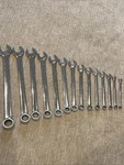 Snap-on Oex 14 Pc 12-POINT Combination Wrench Set (3/8 Thru 1-1/4") 1964/1965. Fixed Price $419.99.