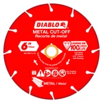 Diablo DDD060DIA101F 6" Diamond Metal Cut-off Disc. Fixed Price $39.25.