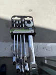 Pittsburgh Pro Flex Head Combo Wrench Set 5PC Metric 12 Point Double Ended 60592. Fixed Price $30.00.