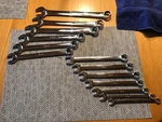 Snap-on OEXM713 Piece Metric Standard Handle 12PT Combination Wrench Nice !. Fixed Price $375.99.