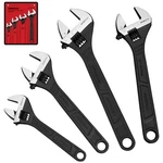 4PC Adjustable Wrench Set Automotive Plumbing And Household Repairs Heat Treated. Fixed Price $29.99.