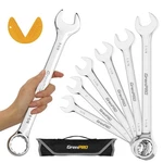 7PIECE Sae Wrench Set 15/16 11/4 Inch Big Open End Combination Tools. Fixed Price $45.51.