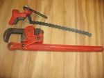 Ridgid "super Two" Compound Pipe Wrench 14". Fixed Price $160.00.