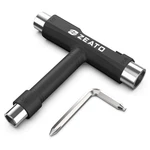 Zeato All-in-one Skate Tools Multi-function Portable Compact, Black. Fixed Price $11.92.