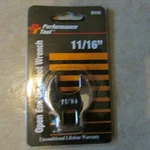 Performance Tool Open End Crowfoot Wrench - 11/16" W446 New (b 3). Fixed Price $7.99.