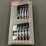 Icon (WRSTM-10) Metric Professional Stubby Ratcheting Wrench Set New. Fixed Price $79.00.
