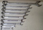 Vintage Craftsman Mechanics Tools (9) Pc Sae Combination Wrench Set Shop Garage. Fixed Price $21.25.