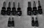 Craftsman 11PC 1/4 3/8 Phillips Flat Blade Screwdriver Socket Wrench Bit Set New. Fixed Price $17.95.