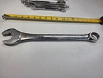 Husky 1-1/8 In. 12-POINT Sae Full Polish Combination Wrench. Fixed Price $15.00.