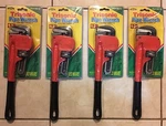 Lot Of 4: Inch Forged Iron Adjustable Wrench Pipe, TS-F156-12. Fixed Price $38.99.