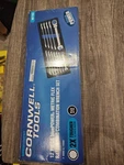 New Cornwell Bluepower BPRW12MFST - Pc Metric Ratcheting Flex Head Wrench Set. Fixed Price $235.95.