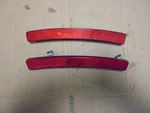 1985 Honda Magna VF500 Oem Rear Grab Bar Reflectors/clips (set 2). Fixed Price $24.99.